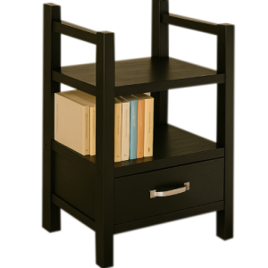 Multi purpose bedside shelf for bed and sofa side storage