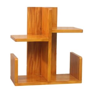 Wooden Table Book Shelf