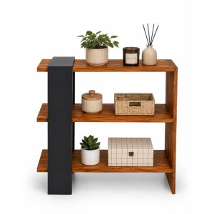 Wooden Decorative Storage Shelf