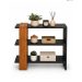 Wooden Decorative Storage Shelf