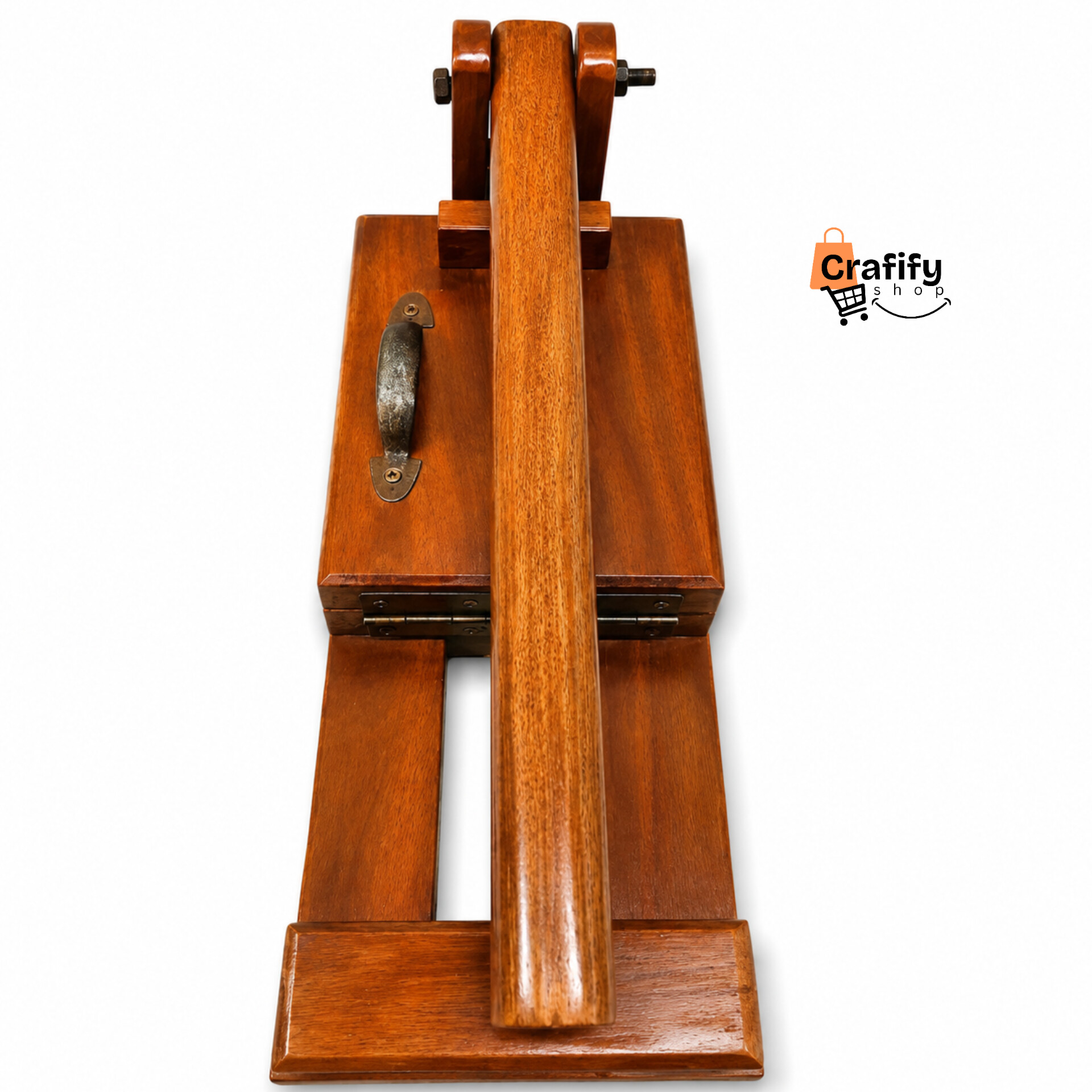 Premium Square Wooden Roti Maker Board - Image 2