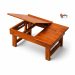 Multi-Purpose Foldable Wooden Table – Natural Wood Finish